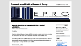 What Econpolrg.com website looked like in 2020 (3 years ago)
