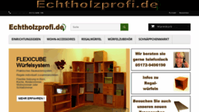 What Echtholzprofi.de website looked like in 2020 (3 years ago)