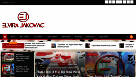 What Elvirajakovac.com website looked like in 2020 (3 years ago)