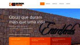 What Estanciapedras.com.br website looked like in 2020 (3 years ago)