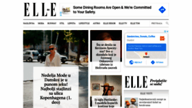 What Elle.rs website looked like in 2020 (3 years ago)