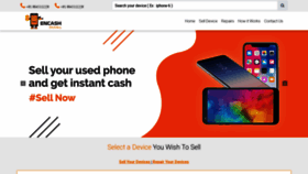 What Encashmobile.in website looked like in 2020 (3 years ago)