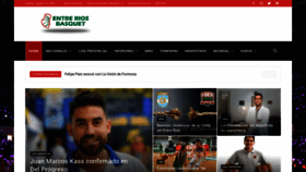 What Entreriosbasquet.com website looked like in 2020 (3 years ago)