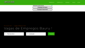 What Empregosbauru.com.br website looked like in 2020 (4 years ago)