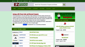 What Ezcouponsearch.com website looked like in 2020 (3 years ago)