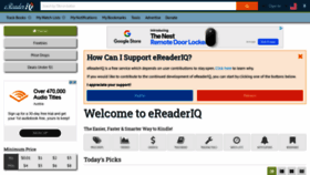 What Ereaderiq.com website looked like in 2020 (3 years ago)