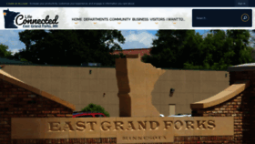 What Eastgrandforks.us website looked like in 2020 (3 years ago)