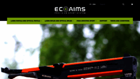 What Eko-aims.com website looked like in 2020 (3 years ago)