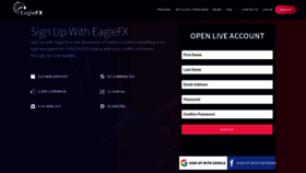 What Eaglefx.com website looked like in 2020 (3 years ago)
