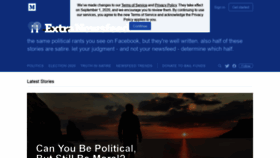 What Extranewsfeed.com website looked like in 2020 (5 years ago)