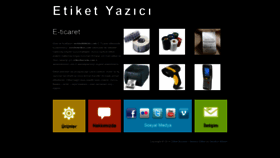 What E-etiketyazici.com website looked like in 2020 (3 years ago)