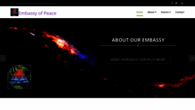 What Embassyofpeace.net website looked like in 2020 (3 years ago)