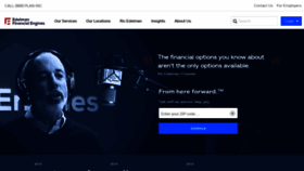What Edelmanfinancial.com website looked like in 2020 (3 years ago)