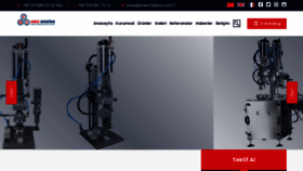 What Enesmakina.com.tr website looked like in 2020 (5 years ago)