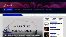 What Ekartenwelt.de website looked like in 2020 (3 years ago)