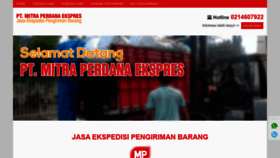 What Ekspedisipengirimanbarang.com website looked like in 2020 (3 years ago)
