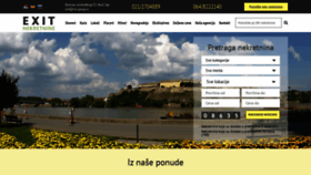 What Exit-nekretnine.rs website looked like in 2020 (3 years ago)