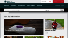 What Esbjergbibliotek.dk website looked like in 2020 (3 years ago)