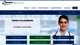 What Esehospitalsantafedeantioquia.gov.co website looked like in 2020 (3 years ago)