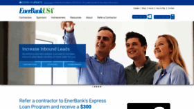What Enerbankusa.com website looked like in 2020 (3 years ago)