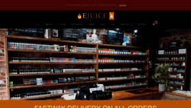 What Ejuice.ie website looked like in 2020 (3 years ago)