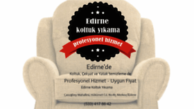 What Edirnekoltukyikama.com website looked like in 2020 (3 years ago)