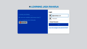 What Elearning.jasaraharja.co.id website looked like in 2020 (3 years ago)