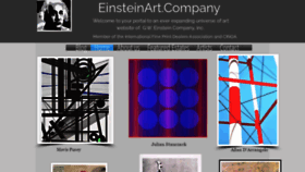 What Einsteinart.company website looked like in 2020 (3 years ago)