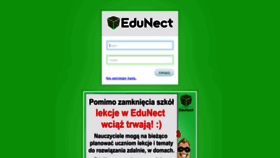 What Edunect.pl website looked like in 2020 (3 years ago)