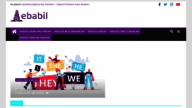 What Ebabil.net website looked like in 2020 (3 years ago)