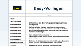 What Easy-vorlagen.de website looked like in 2020 (3 years ago)