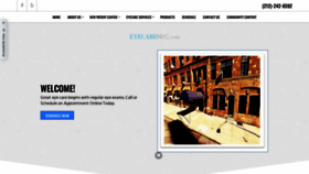 What Eyecarenyc.com website looked like in 2020 (3 years ago)