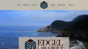 What Edgellawgroup.com website looked like in 2020 (3 years ago)
