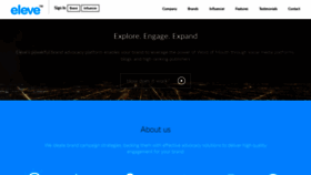What Eleve.co.in website looked like in 2020 (3 years ago)