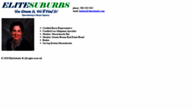 What Elitesuburbs.com website looked like in 2020 (3 years ago)
