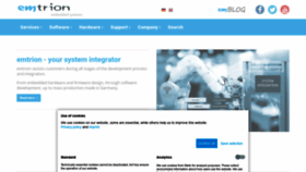 What Emtrion.de website looked like in 2020 (3 years ago)