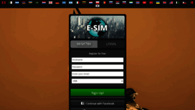 What E-sim.org website looked like in 2020 (3 years ago)