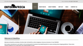 What Enterafricaonline.co.za website looked like in 2020 (3 years ago)