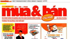 What Epaper.muaban.net website looked like in 2020 (3 years ago)