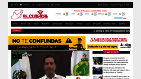 What Elprincipal.com.mx website looked like in 2020 (3 years ago)