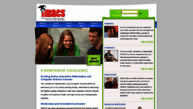 What Eimacs.com website looked like in 2020 (5 years ago)