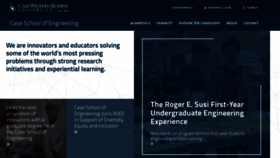What Engineering.case.edu website looked like in 2020 (3 years ago)