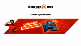 What Expertnet.hu website looked like in 2020 (3 years ago)
