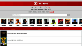 What Entzhood.com.ng website looked like in 2020 (3 years ago)