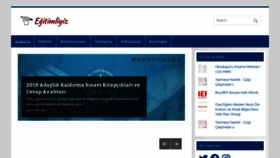 What Egitimliyiz.com website looked like in 2020 (3 years ago)