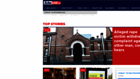 What Eveningecho.ie website looked like in 2020 (3 years ago)