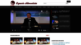 What Espacioadventista.org website looked like in 2020 (3 years ago)