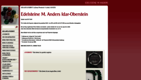 What Edelsteine-m-anders.de website looked like in 2020 (3 years ago)