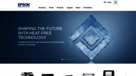 What Epson.ae website looked like in 2020 (3 years ago)