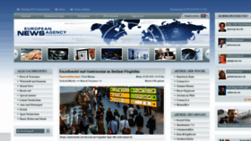 What European-news-agency.de website looked like in 2020 (3 years ago)